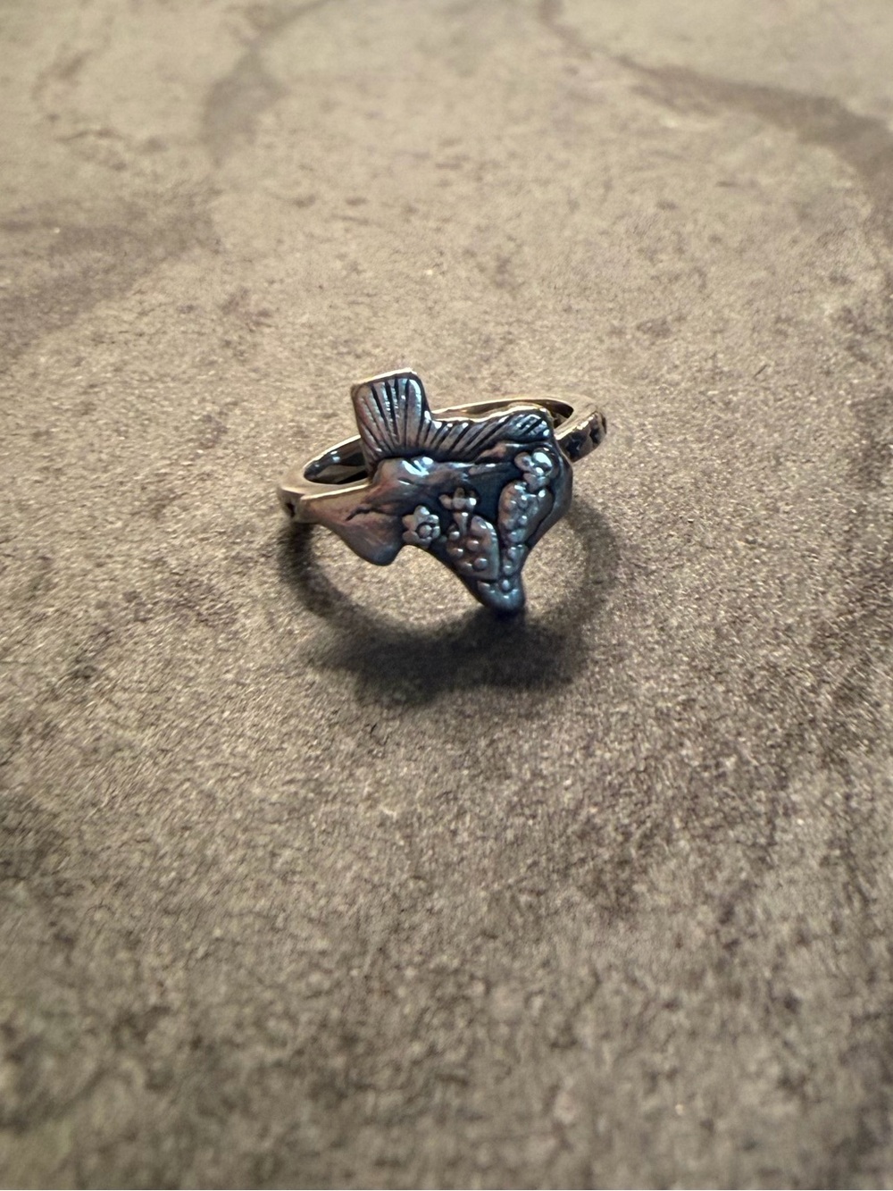 James Avery Silver Texas Ring - Retired